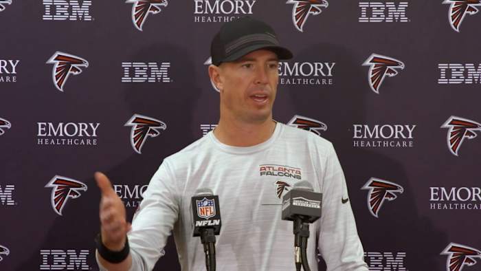 Matt Ryan Missing Wide Receivers